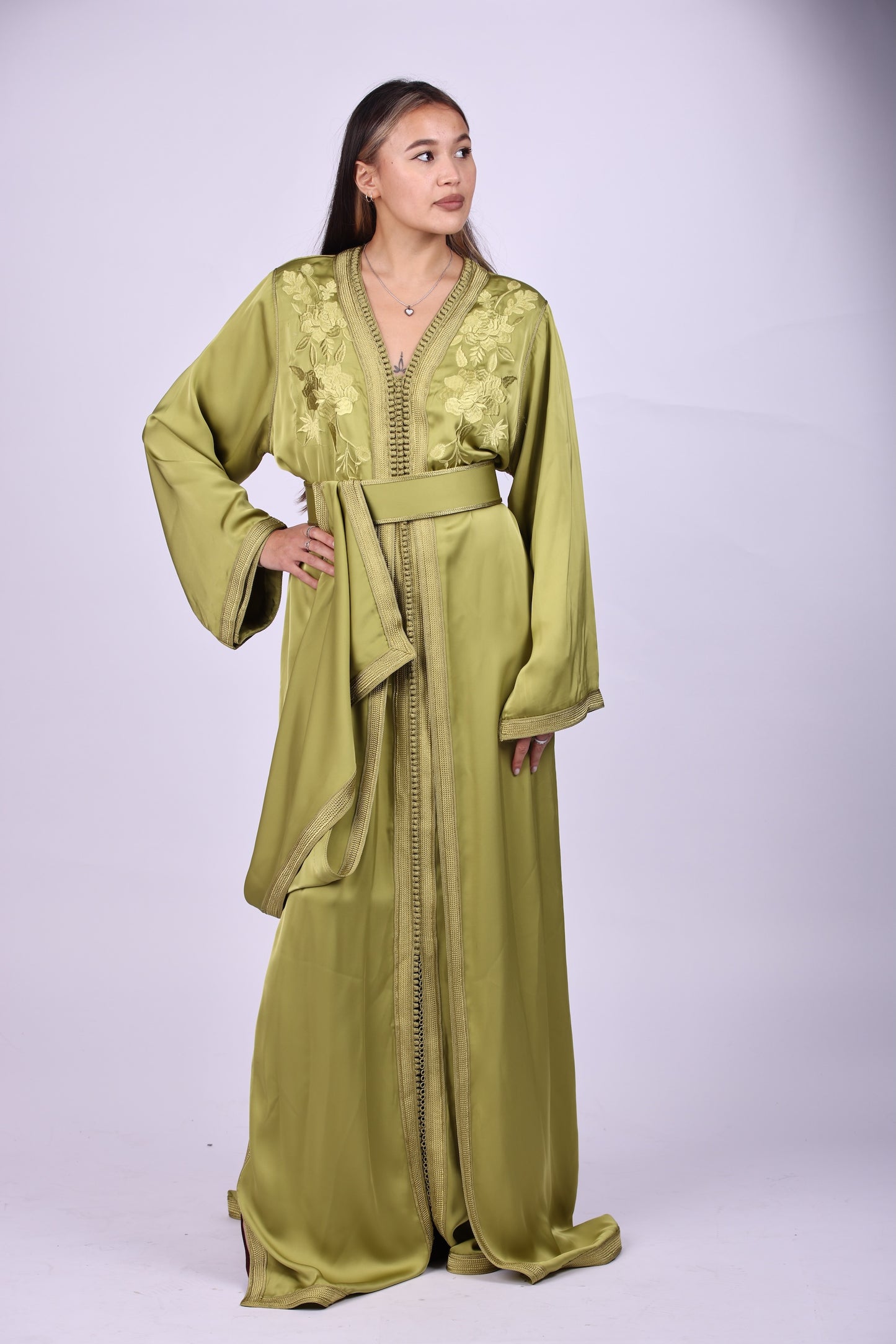 Loriya New Linen Open Abaya Turkey EID Modest Dubai Abaya Girl Muslim Women Dress Long Cardigan Abaya