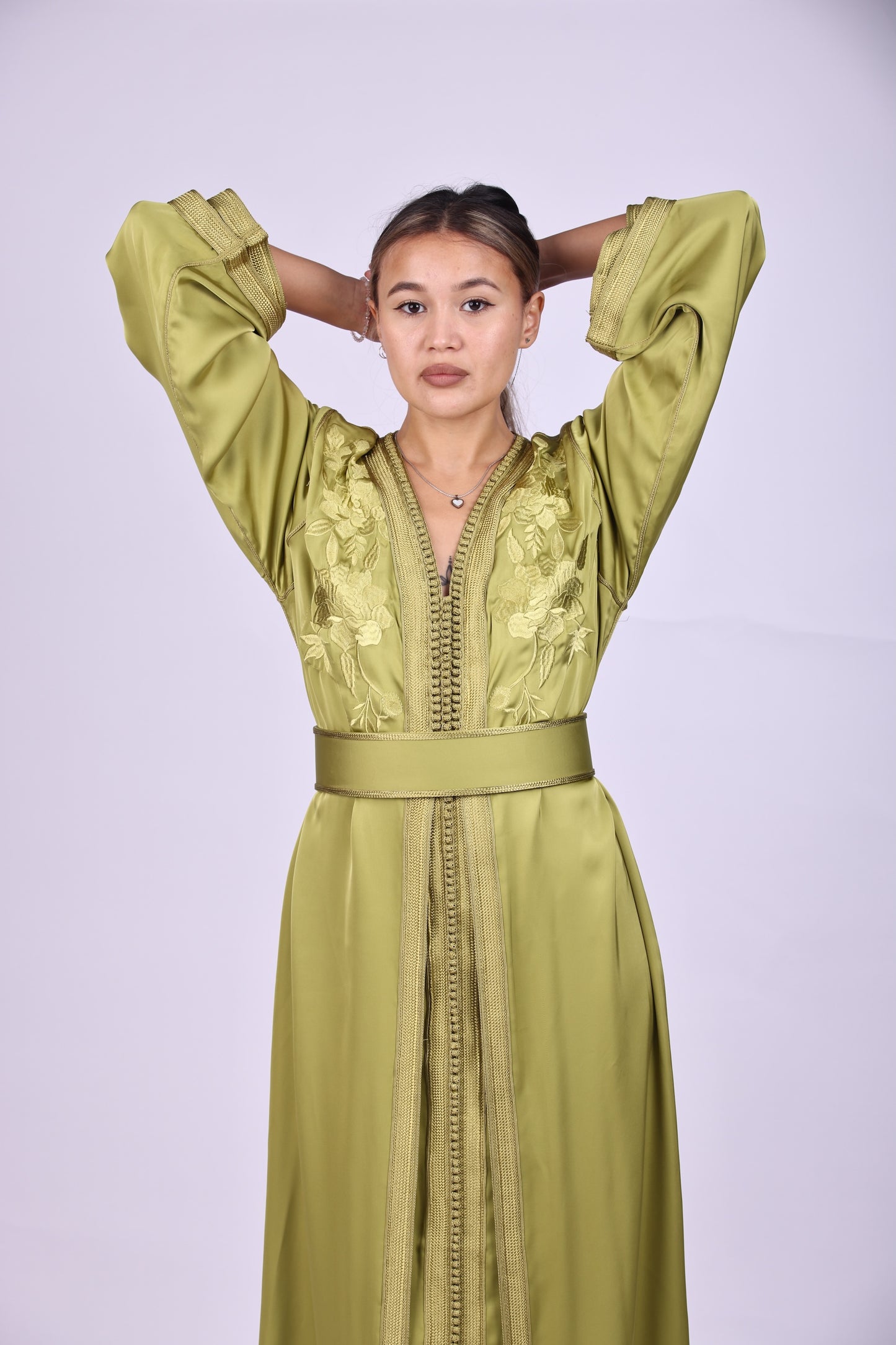 Loriya New Linen Open Abaya Turkey EID Modest Dubai Abaya Girl Muslim Women Dress Long Cardigan Abaya