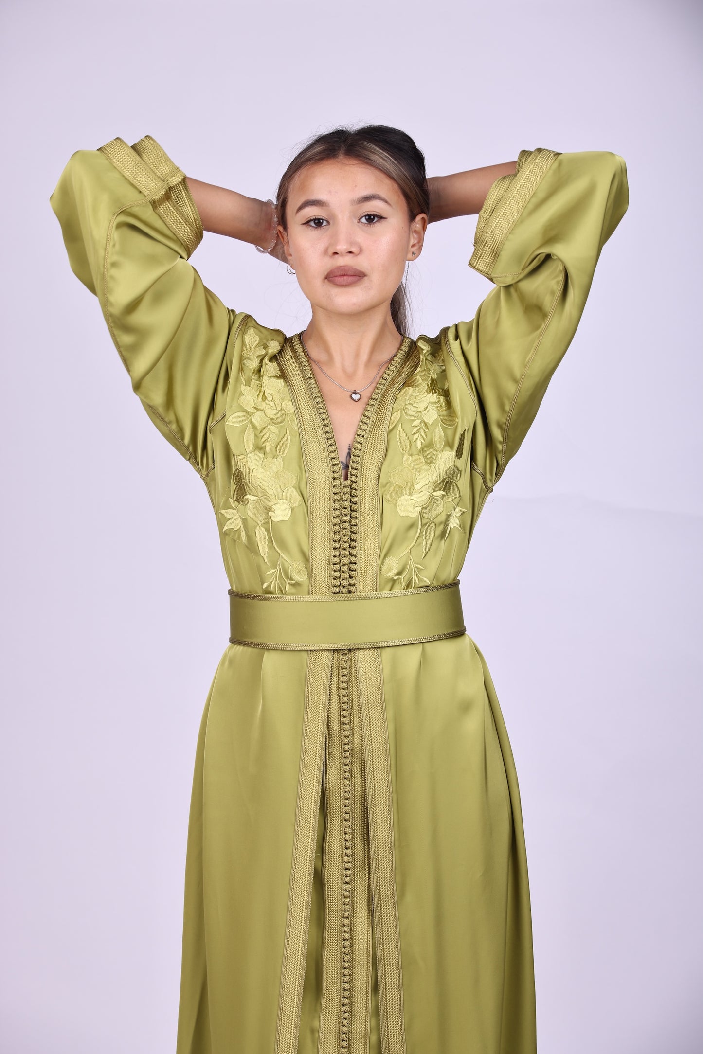 Loriya New Linen Open Abaya Turkey EID Modest Dubai Abaya Girl Muslim Women Dress Long Cardigan Abaya