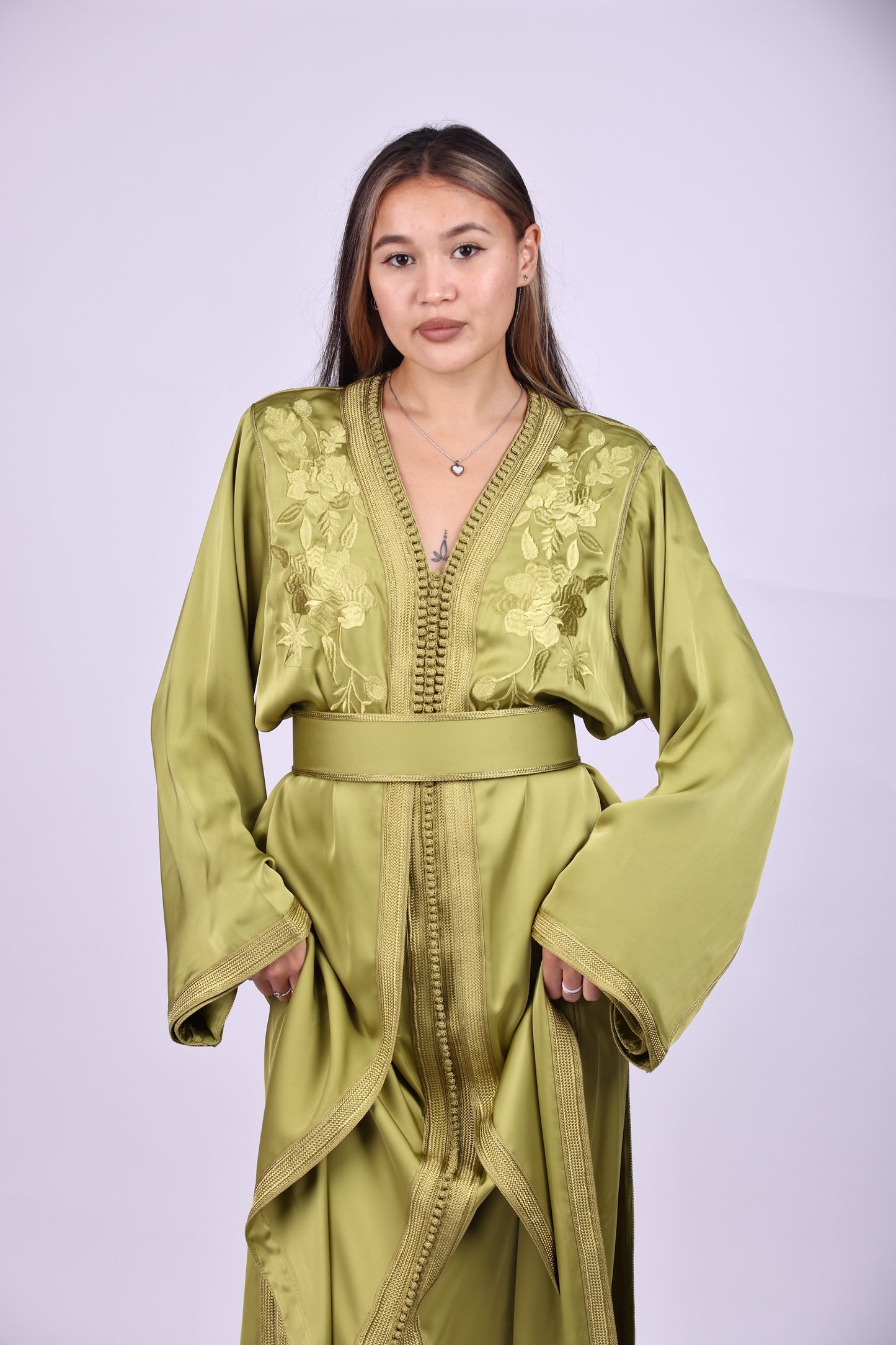 Loriya New Linen Open Abaya Turkey EID Modest Dubai Abaya Girl Muslim Women Dress Long Cardigan Abaya