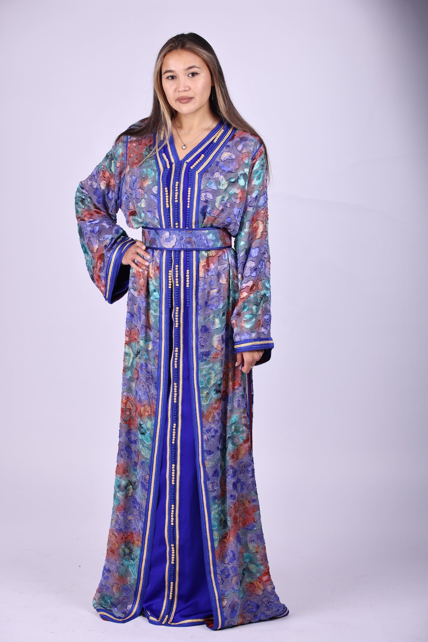 Green kaftan Fes