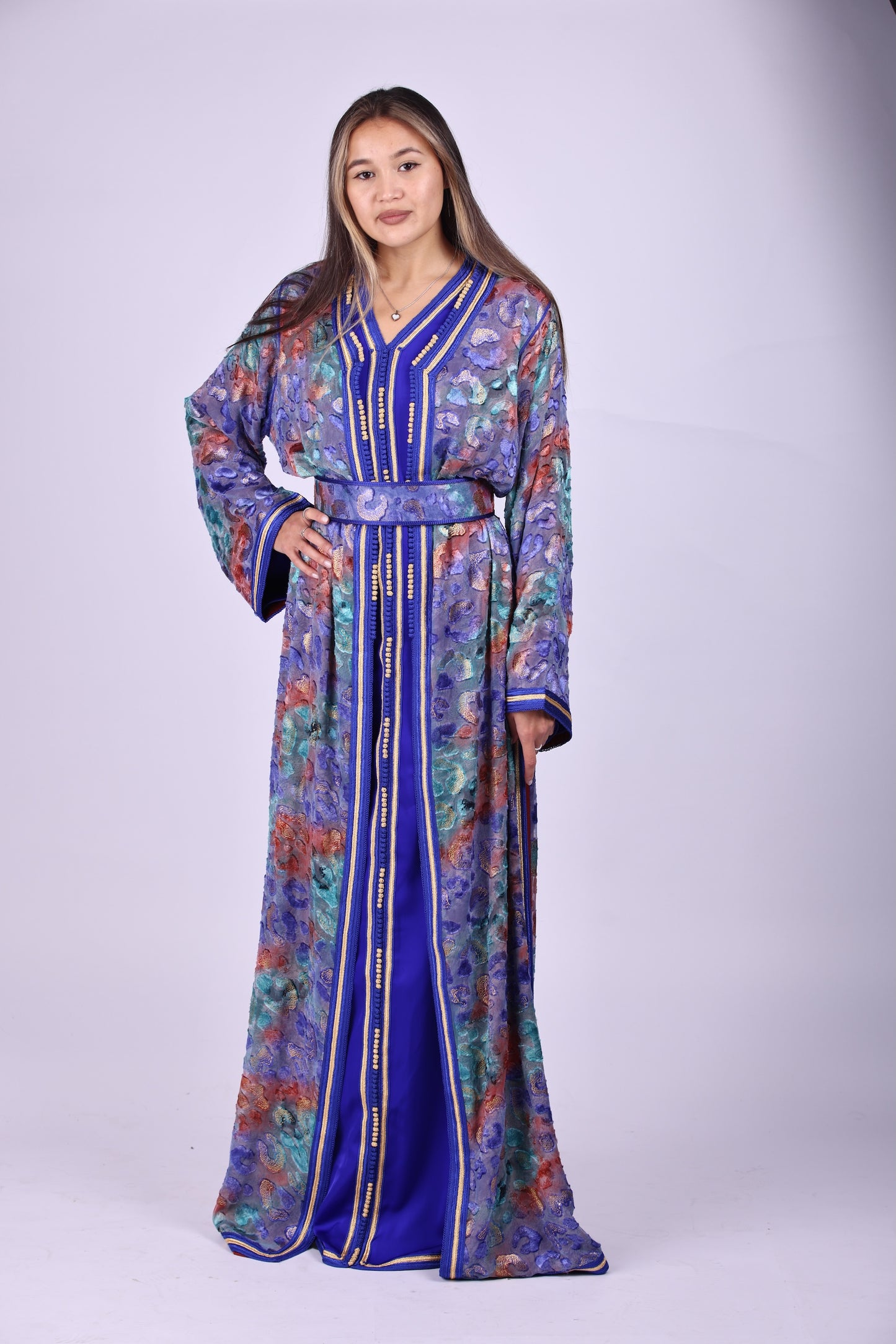 Green kaftan Fes