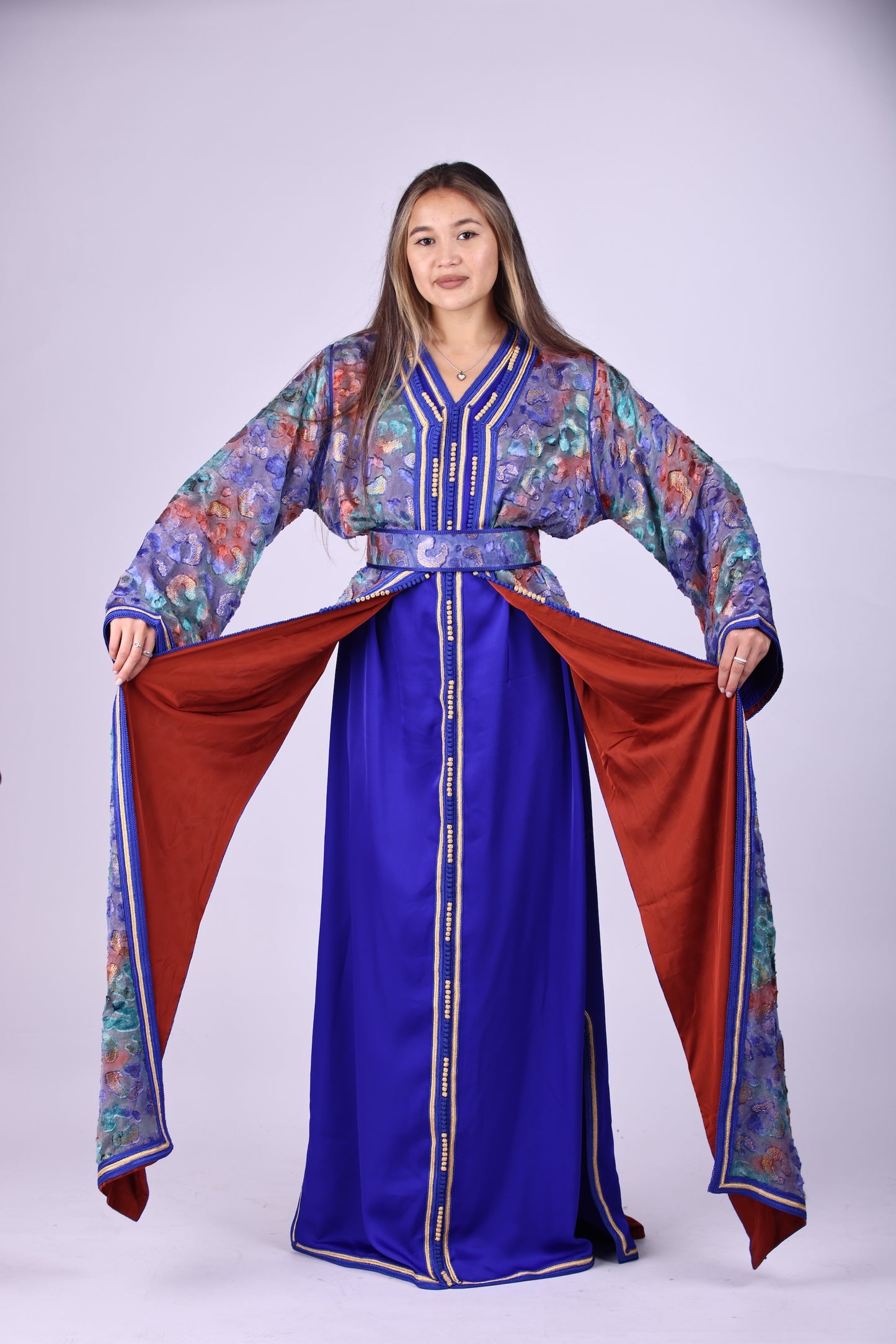 Green kaftan Fes