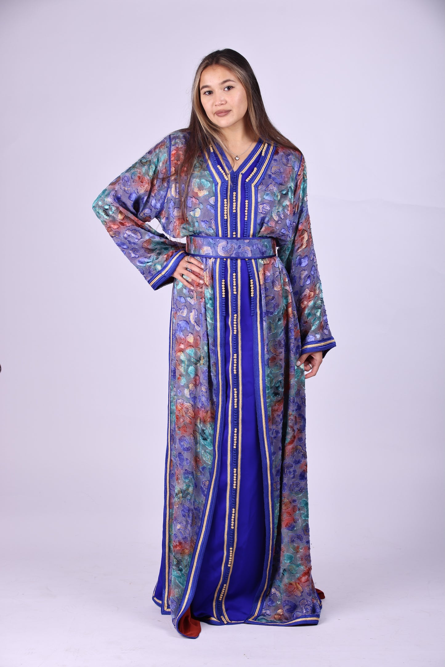 Green kaftan Fes