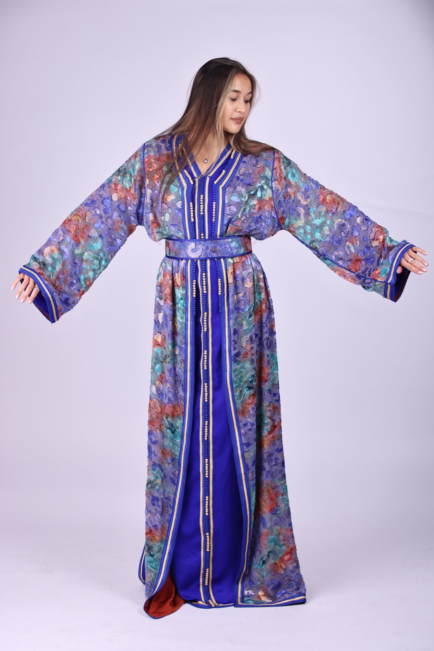 Green kaftan Fes